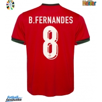 Portugal Bruno Fernandes #8 Hjemmedrakt EM 2024 Kortermet